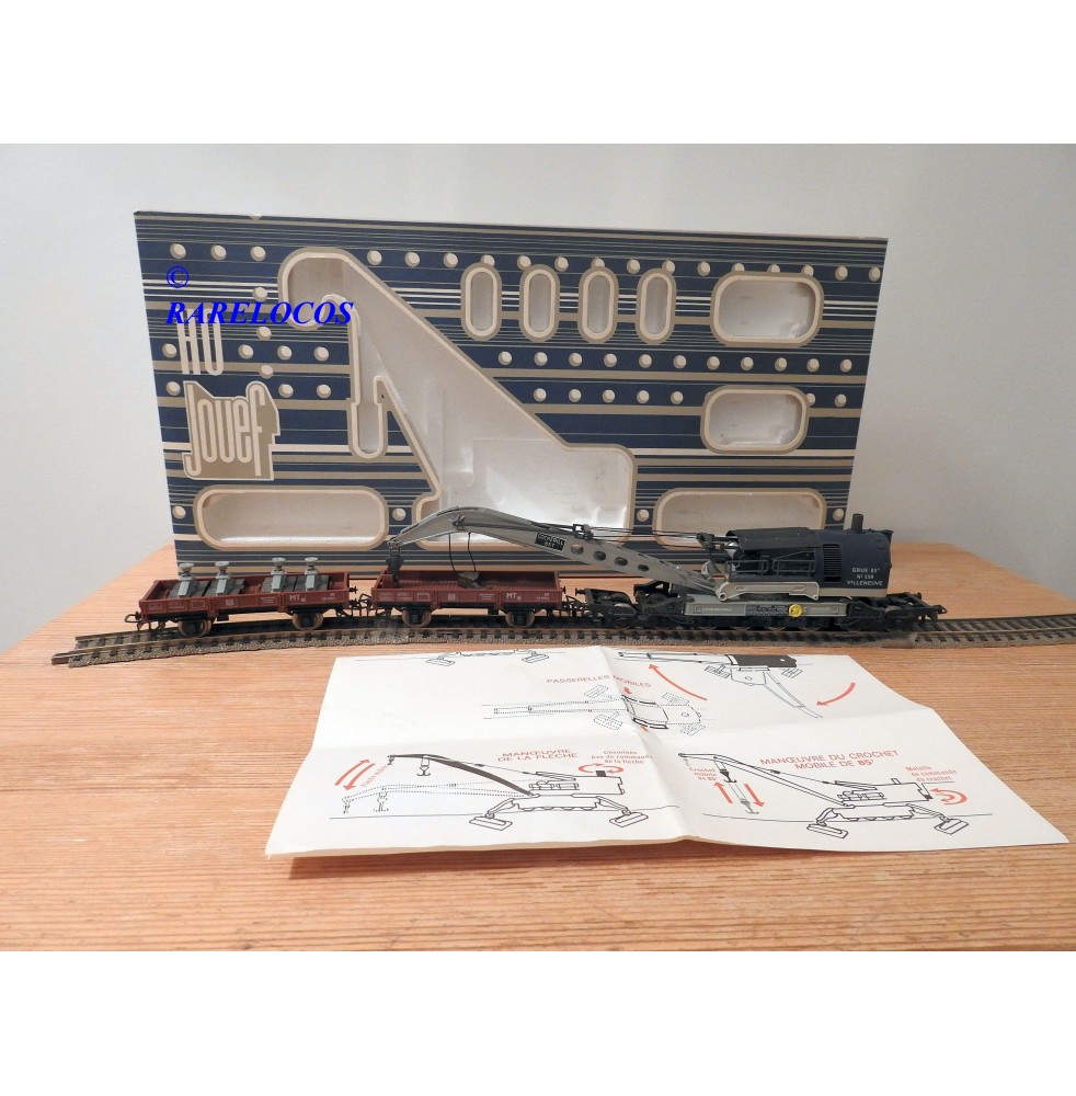 JOUEF 6963 Coffret Grue Cockerill De 85 Tonnes SNCF BO