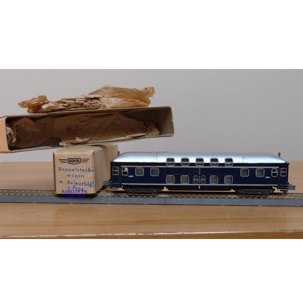 ROKAL D1204 voiture à 2 étages 2/3 Kl. DB BO
