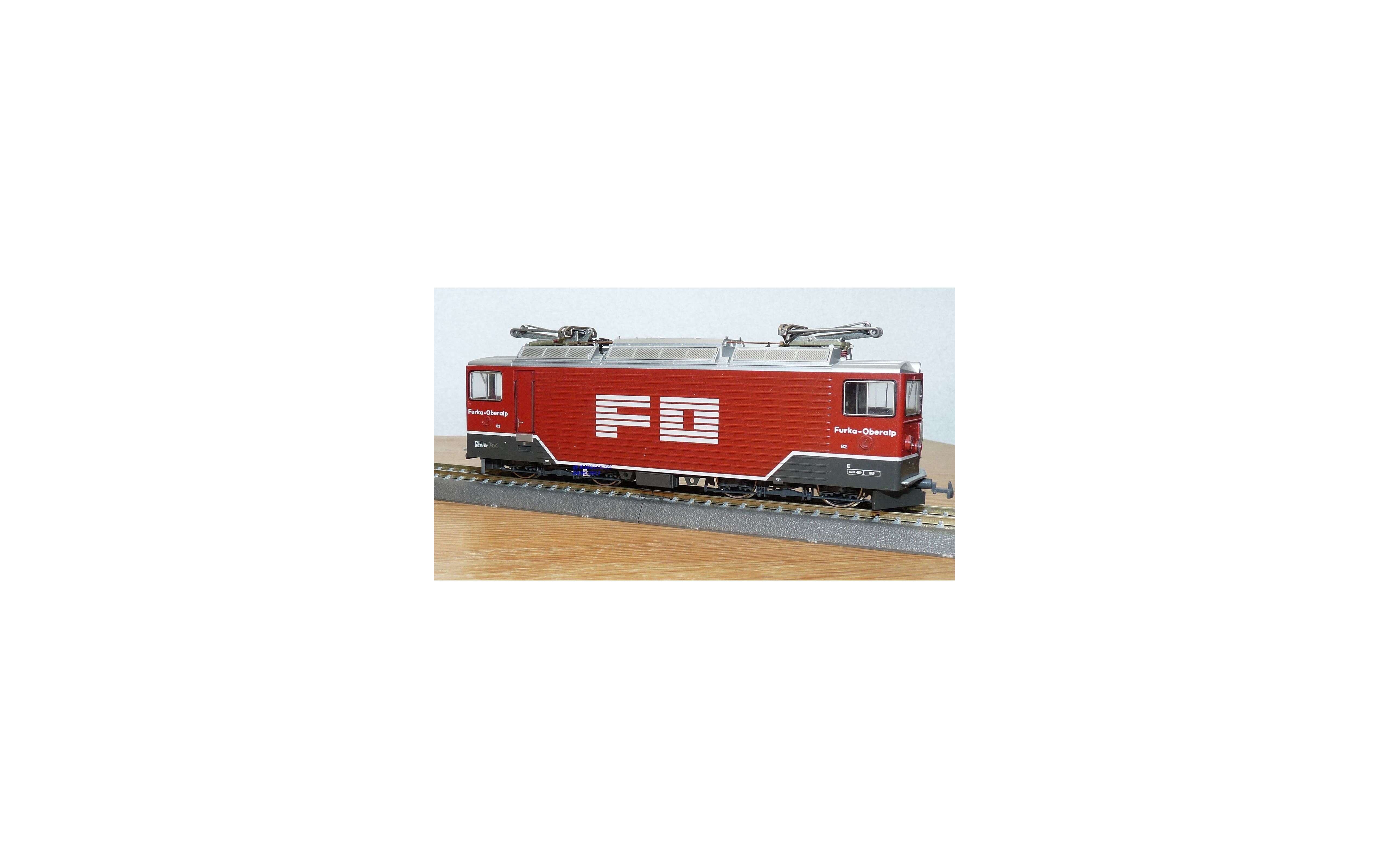 BEMO 1260 202, motrice Bo Bo type Ge 4/4 III Tunnellok N°: 82 FO BO (Ref:  #1260 202)