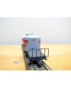 BEMO HOm 7460 150 Coffret 4 wagons silos à ciment type Uce Mohrenköpfe