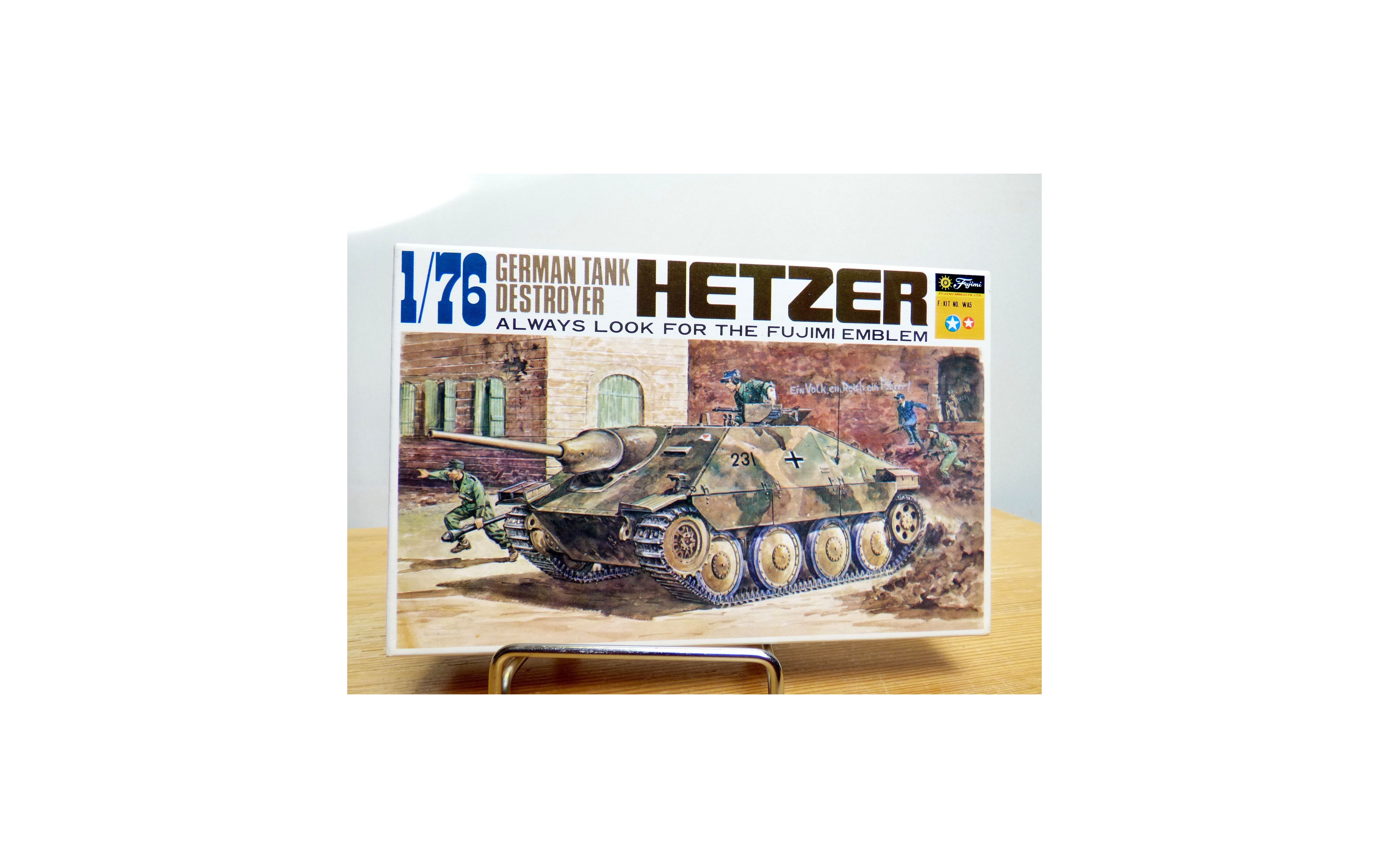 FUJIMI wa5 char chasseur de char allemand HETZER Neuf BO 1 76 Ref wa5