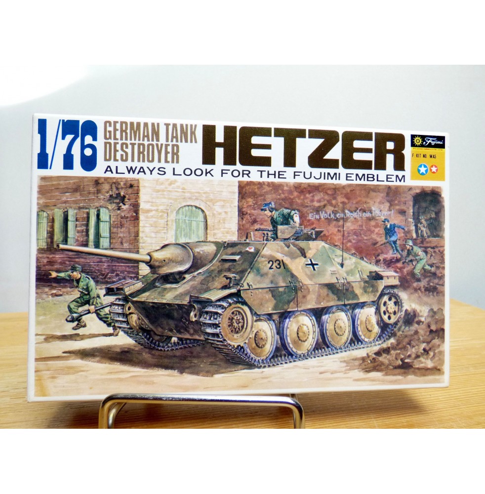 FUJIMI wa5 char chasseur de char allemand HETZER Neuf BO 1 76 Ref wa5