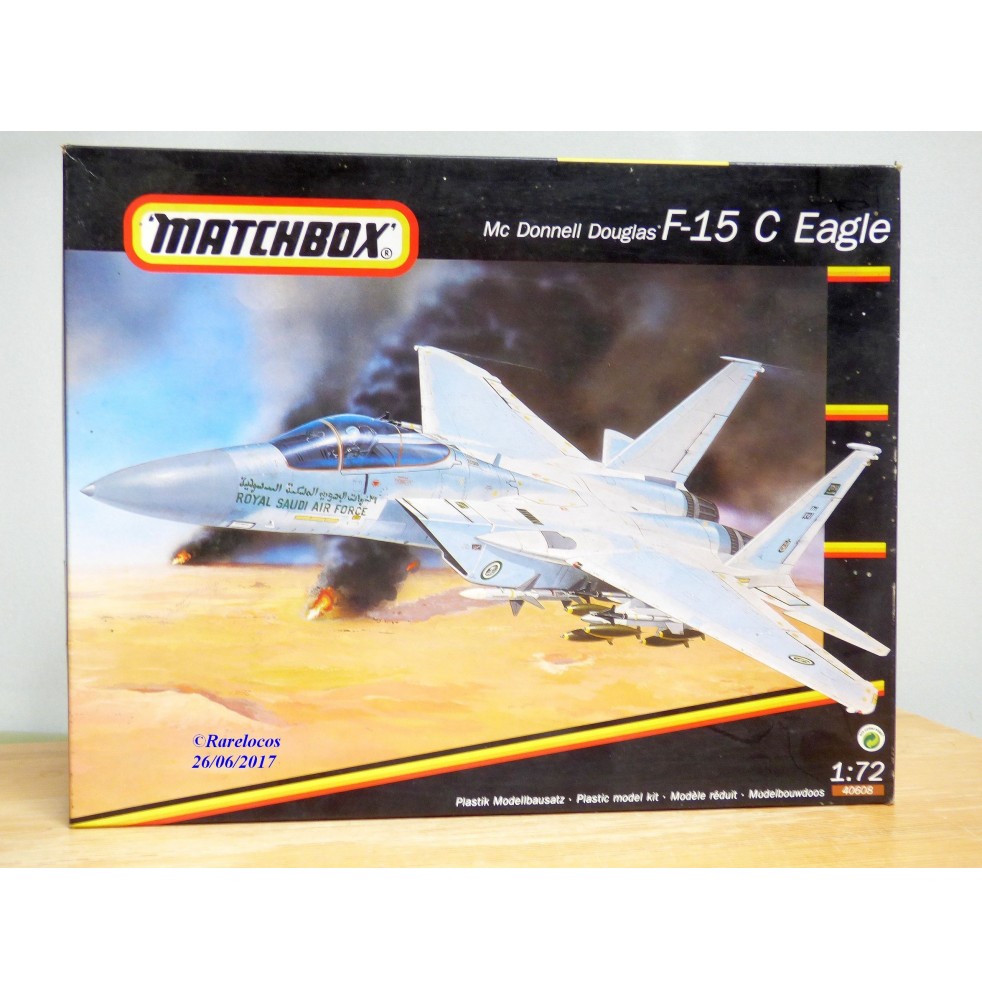 MATCHBOX 40608 MAC DONNELL DOUGLAS F 15 C Eagle NEUF BO 1 72