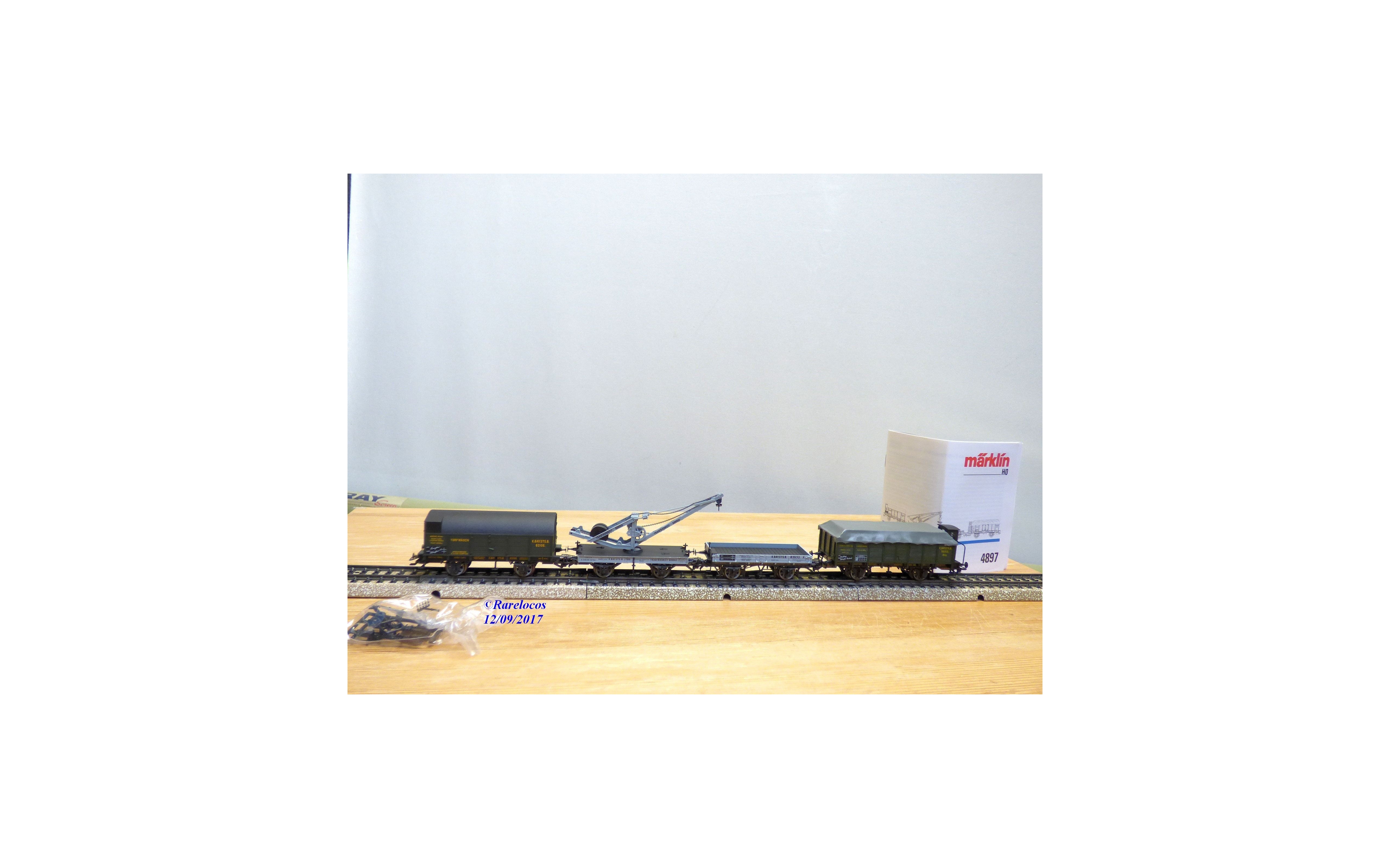 Märklin 47904, coffret "Kolonialwaren DB BO