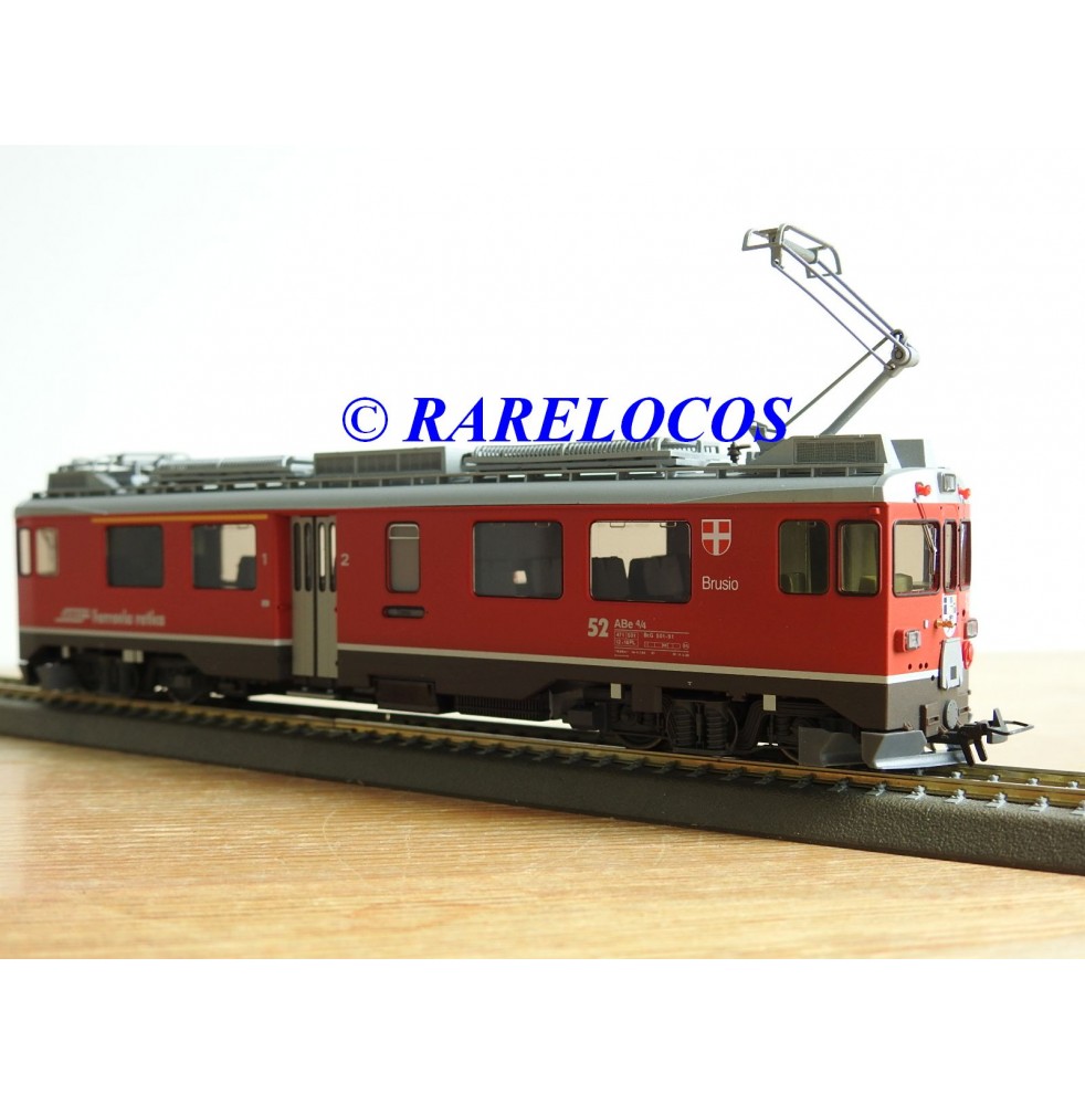 Bemo 1269 102, automotrice ABe 4/4 N° 52 Brusio Rhb neuf BO