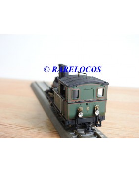 Bemo Metal Collection 1292 596, locotender à crémaillère 021 type HG 2/3 N°  6 Weisshorn DFB neuf BO